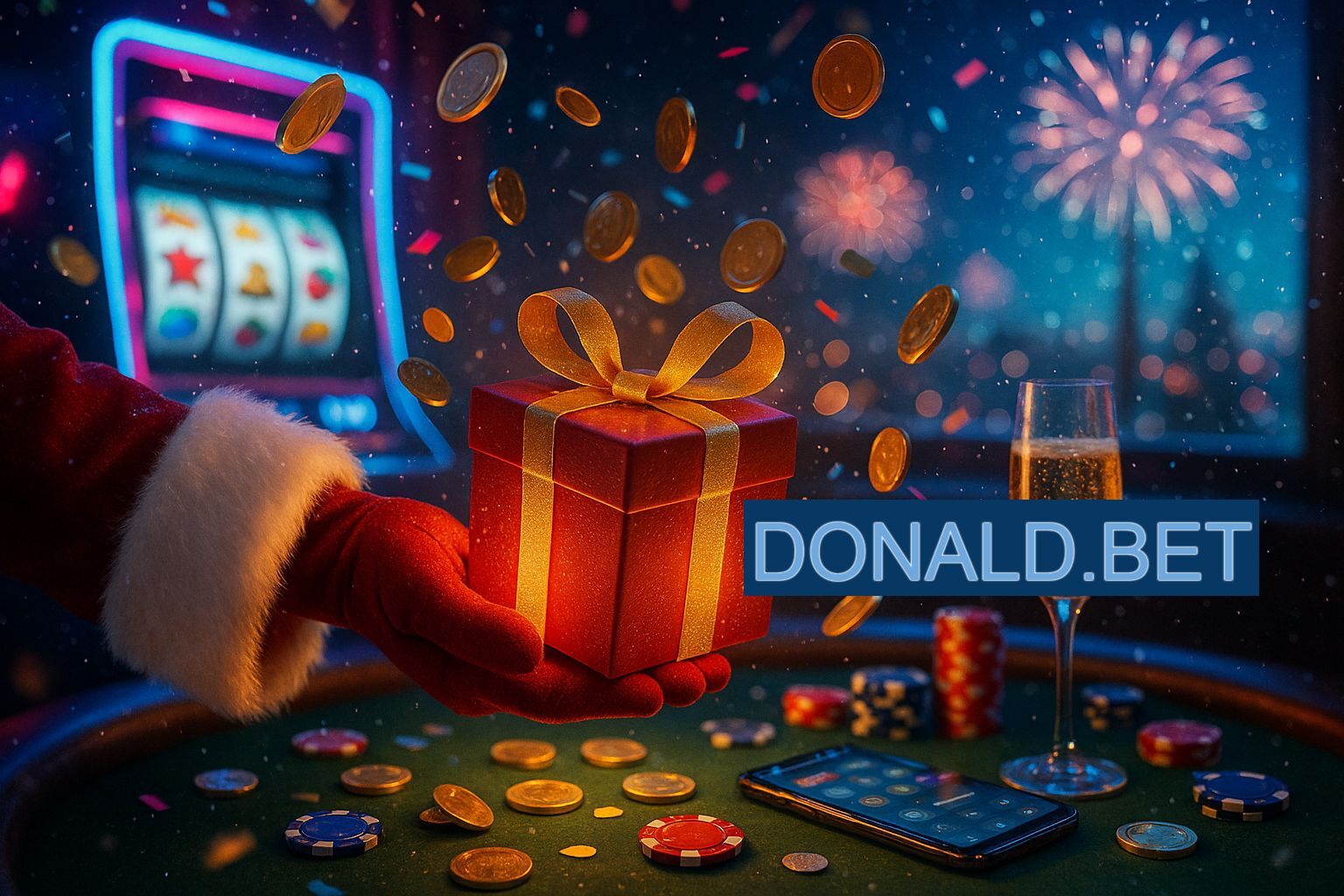 Promoções de Ano Novo no DONALD.BET